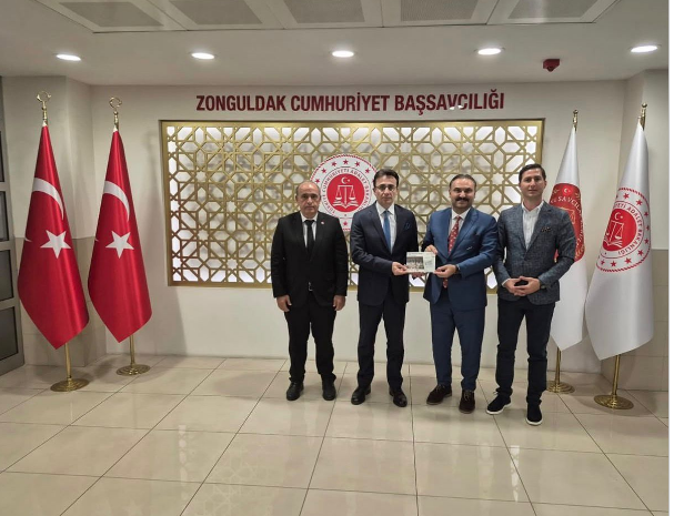 Zonguldak Cumhuriyet Başsavcımız Sayın Gökhan Kapağan’ı ziyaret ettik