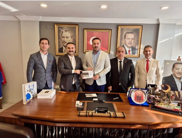 AK Parti Zonguldak İl Başkanı Sayın Mustafa Çağlayan’ı makamında ziyaret ettik.