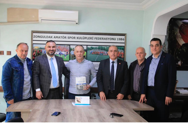 Zonguldak Amatör Spor Kulüpleri Federasyonu Başkanı Sayın Kenan Demir’i yönetim kurulu üyelerimiz ile birlikte ziyarette bulunduk