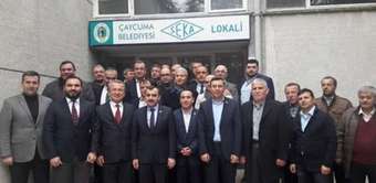 Zonguldak Sanayici ve İş İnsanları Derneği Çaycuma Belediye Başkanı Bülent Kantarcı’nın daveti üzerine Çaycuma’yı ziyaret etti.