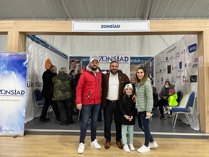 (ZONSİAD) Standını Elcab Kablo Genel Müdürü Ömer Şentürk ziyaret etti.