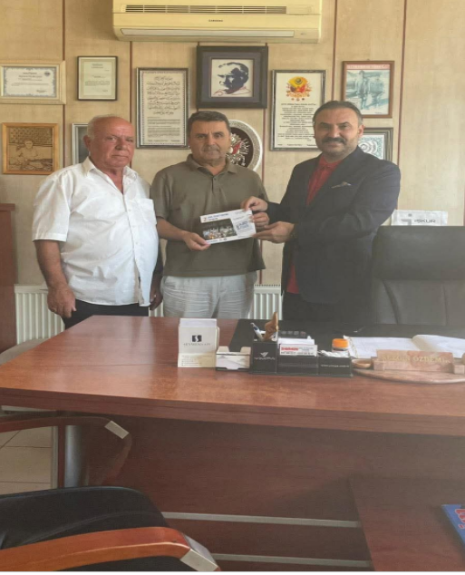 Bakacakkadı Eski Belediye Başkanı ve ZONSİAD üyemiz kıymetli dostumuz Sayın Sezgin Özdemir’i ve önceki dönem Örmeci Köyü Muhtarı, ZONSİAD üyemiz Sayın İsa Simitçi’yi ziyaret ettik.