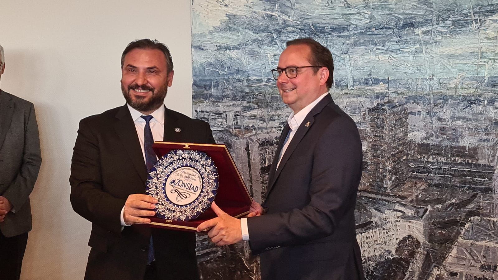 Essen Büyükşehir Belediye Başkanı sayın Thomas Kufen’i ziyaret
