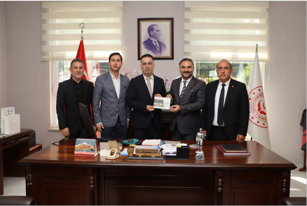 Zonguldak Aile ve Sosyal Hizmetler İl Müdürü Sayın Mehmet Türkmen Köse’yi ziyaret ettik