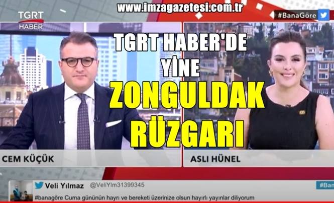 TGRT Haber’de Yine Zonguldak Rüzgarı…
