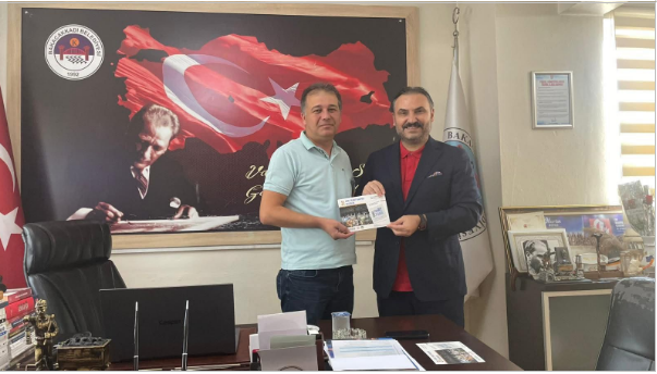 Bakacakkadı Belediye Başkanı Sayın Oktay Albuzlu’yu makamında ziyaret ettik.