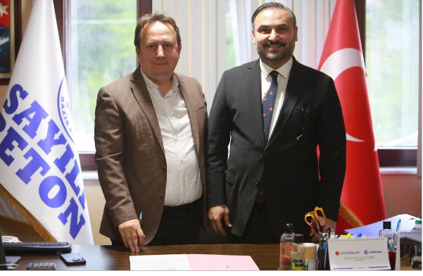 Sayılı Beton Nak. Hafr. San. Tic. Ltd. Şti Yönetim Kurulu Başkanı Sayın Muhterem Sayılı’yı makamında ziyaret ettik. 