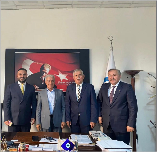 Ereğli Belediye Başkan Yardımcısı sayın Tayyar Mendeş’i makamında ziyarette bulunduk