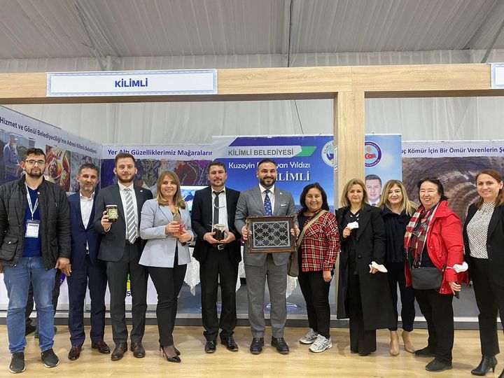 Kilimli Belediyesi standını ziyareti