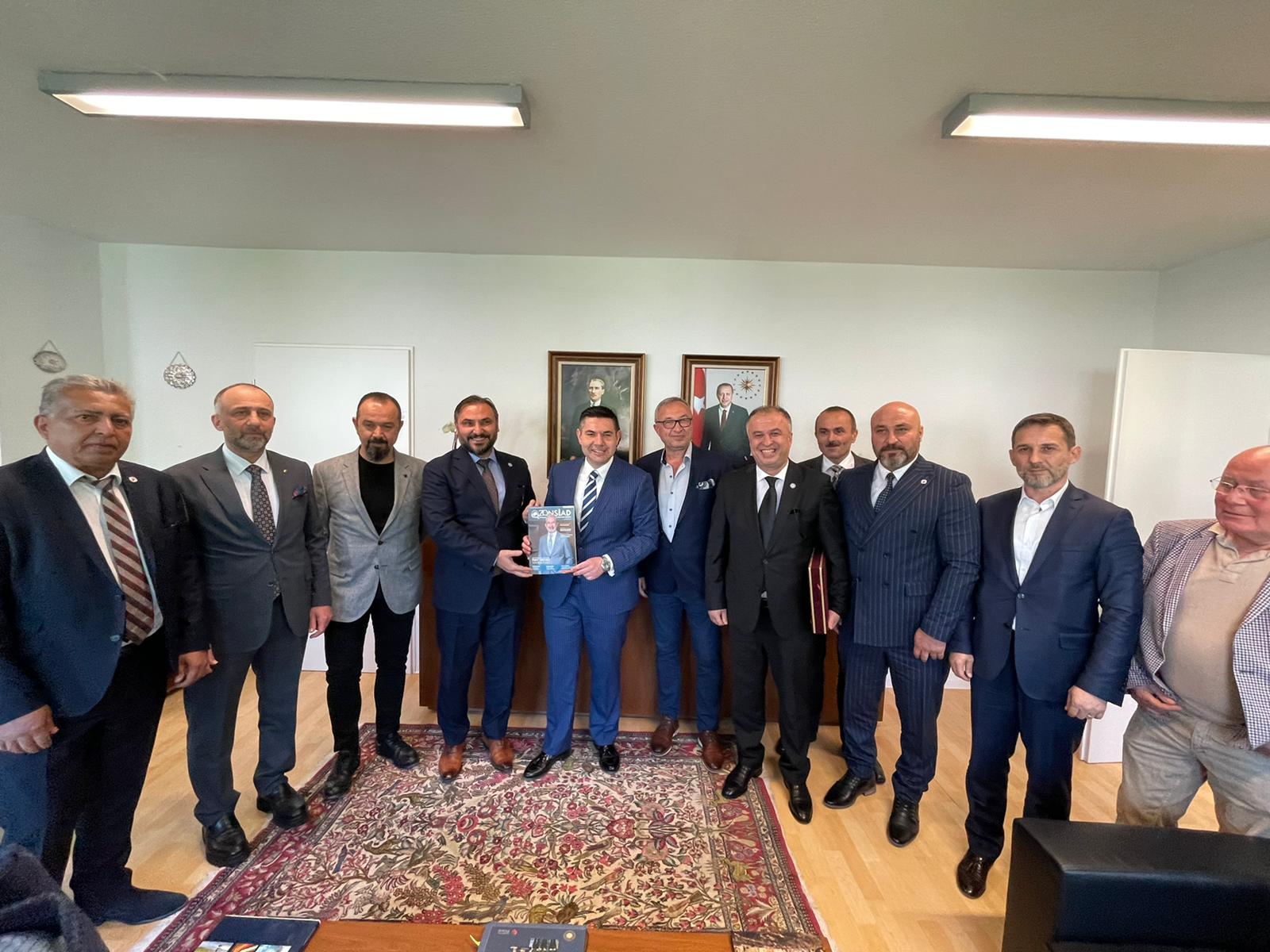 Essen Başkonsolosu sayın Sezai Tolga Şimşir'i ziyaret