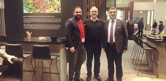 Başkanımız Sayın Nejdet Tıskaoğlu, Living Kitchen Fuarı'nda