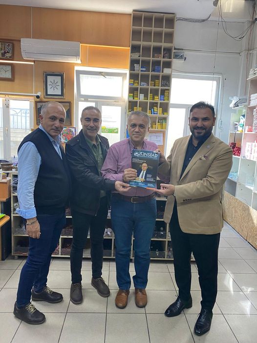 ZONSİAD Başkanı Nejdet TISKAOĞLU Çetiner Rezistans Sahibi Sayın Halis Çetin’i firmasında ziyareti..