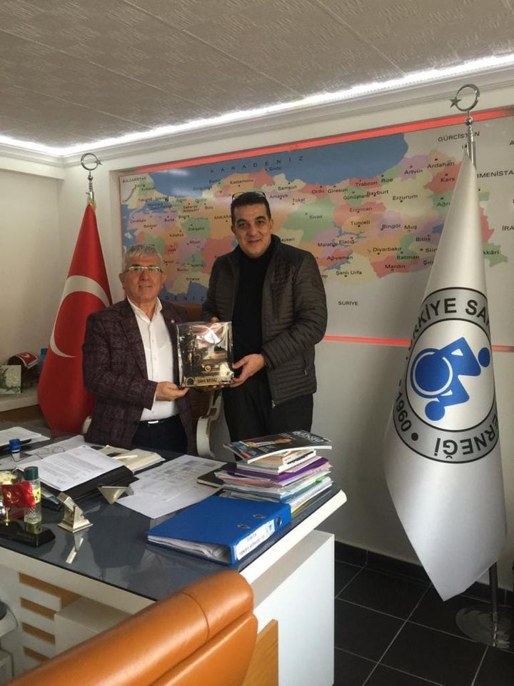 Türkiye Sakatlar Derneği Genel Başkanı Sayın Şükrü BOYRAZ'ı ziyareti