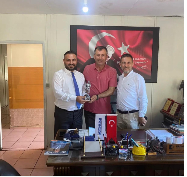 Türk Jandarma Teşkilatı’mızın kuruluş yıldönümünde Zonguldak Alay Komutanı Sayın Cezmi Yalınkılıç’a ziyaret