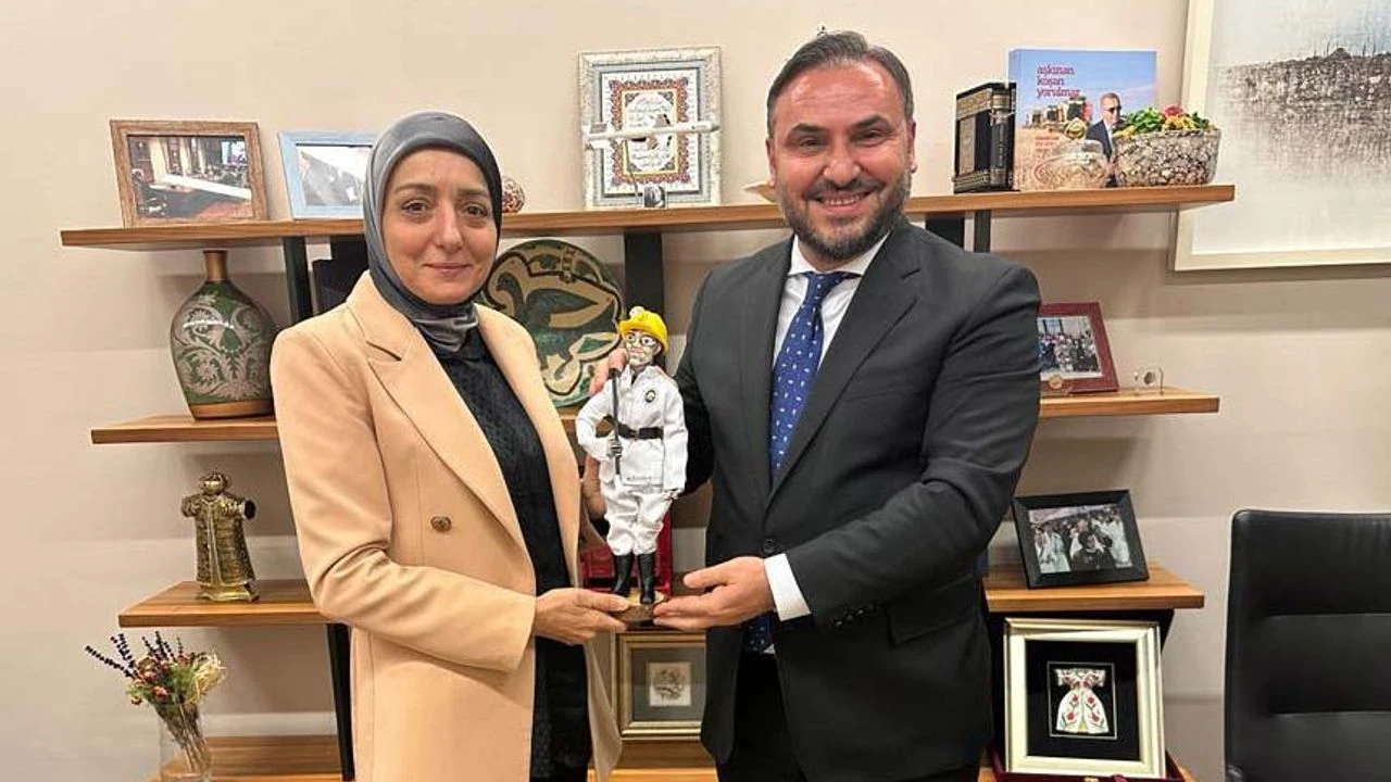 Saadet Oruç, Tıskaoğlu’nu ağırladı…