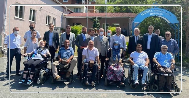ZONSİAD'dan Kdz. Ereğli Fiziksel Engelliler Derneğine ziyaret