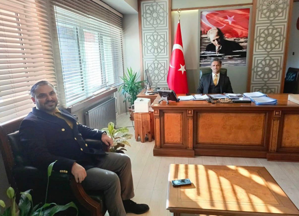 Zonguldak Çaycuma İlçe Kaymakamı Sayın Adem Kaya’yı makamında ziyaret gerçekleştirdik 