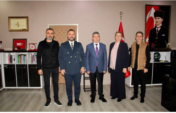 Zonguldak Kozlu ilçe Kaymakamı Sayın Hüseyin Ece’yi makamında ziyaret 