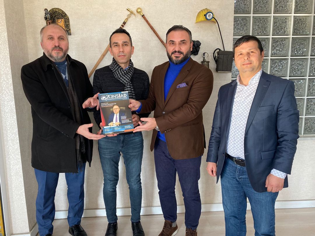 ZONSİAD Üyeleri Şenol Birol Kabarık ve Hilmi Cıbır ziyareti