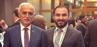 Başkanımız Sayın Nejdet Tıskaoğlu, Networking Yemeği'nde Sayın Nail Olpak İle Birlikte