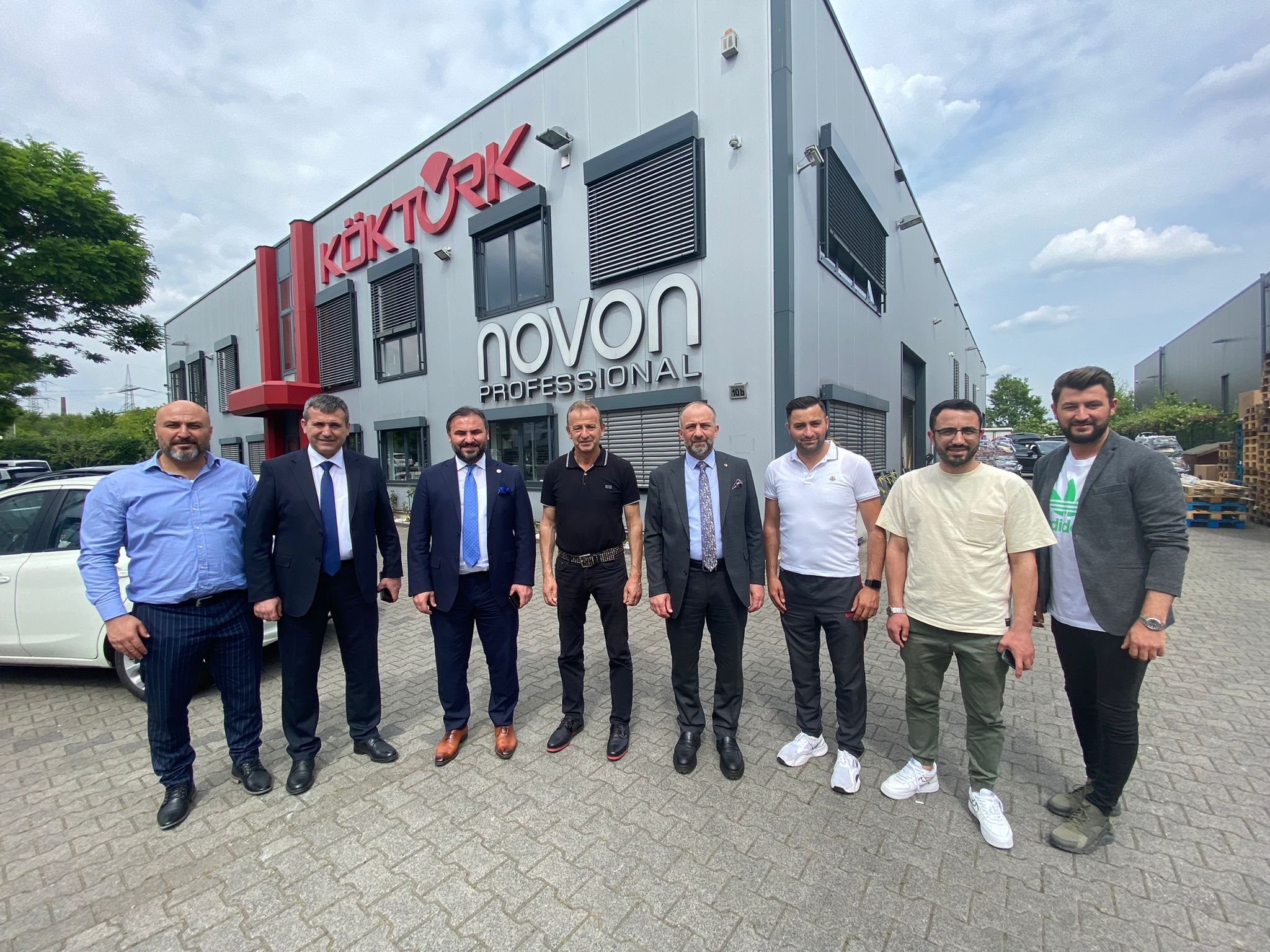 Novon Professional - Hasan Köktürk ve Serdar Köktürk'ü ziyaret 