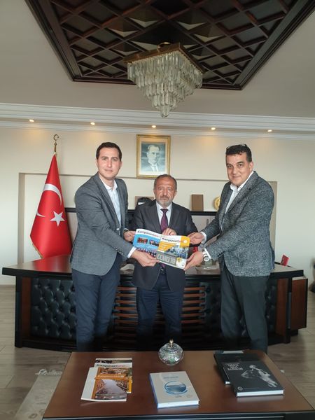  Zonguldak Bülent Ecevit Üniversitesi Rektörü Mustafa Çufalı ziyareti