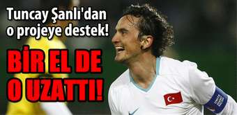 Tuncay Şanlı'dan Yardım Kampanyasın Destek