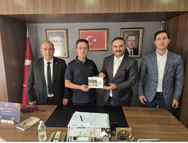 Zonguldak Sanayici ve İş İnsanları Derneği (ZONSİAD) olarak, yönetim kurulu üyelerimiz ile birlikte AK Parti Zonguldak Merkez İlçe Başkanı Sayın Sezer Köroğlu’nu makamında ziyaret ettik.
