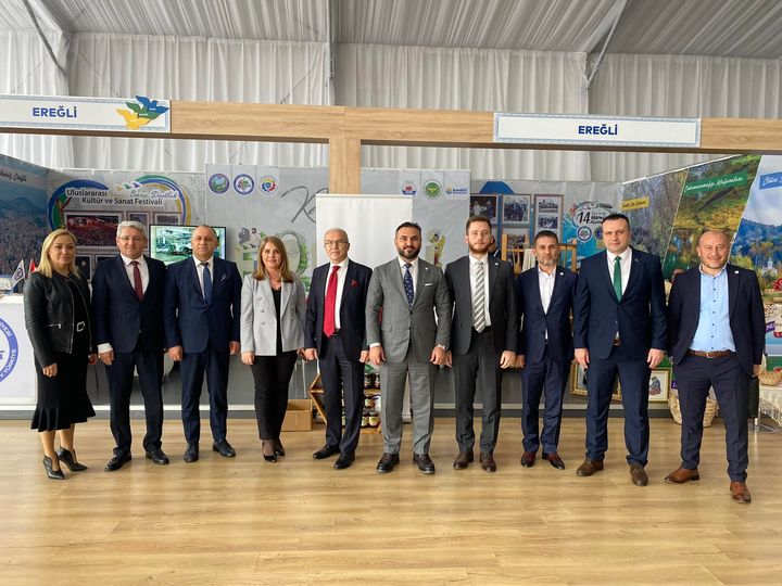 Ereğli Belediyesi standını ziyareti
