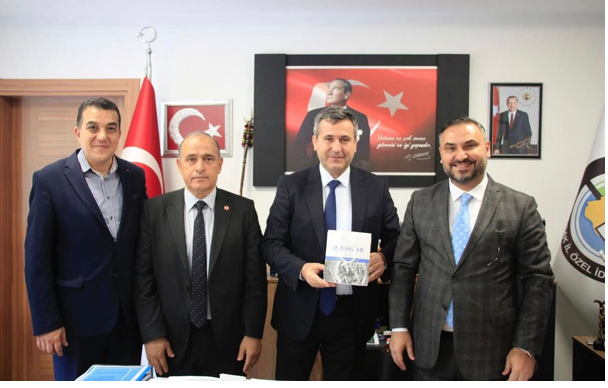 Zonguldak İl Özel İdaresi Genel Sekreteri Sayın Ahmet Karayılmaz’ı makamında ziyaret