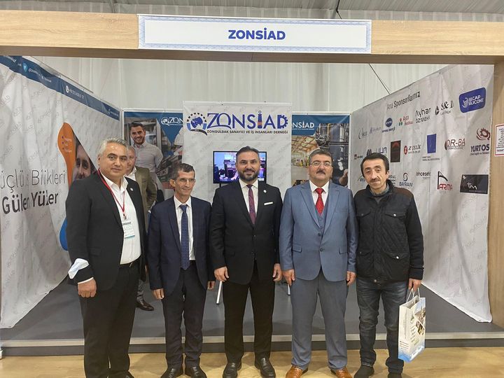 Üyelerimizin ZONSİAD Standı ziyareti