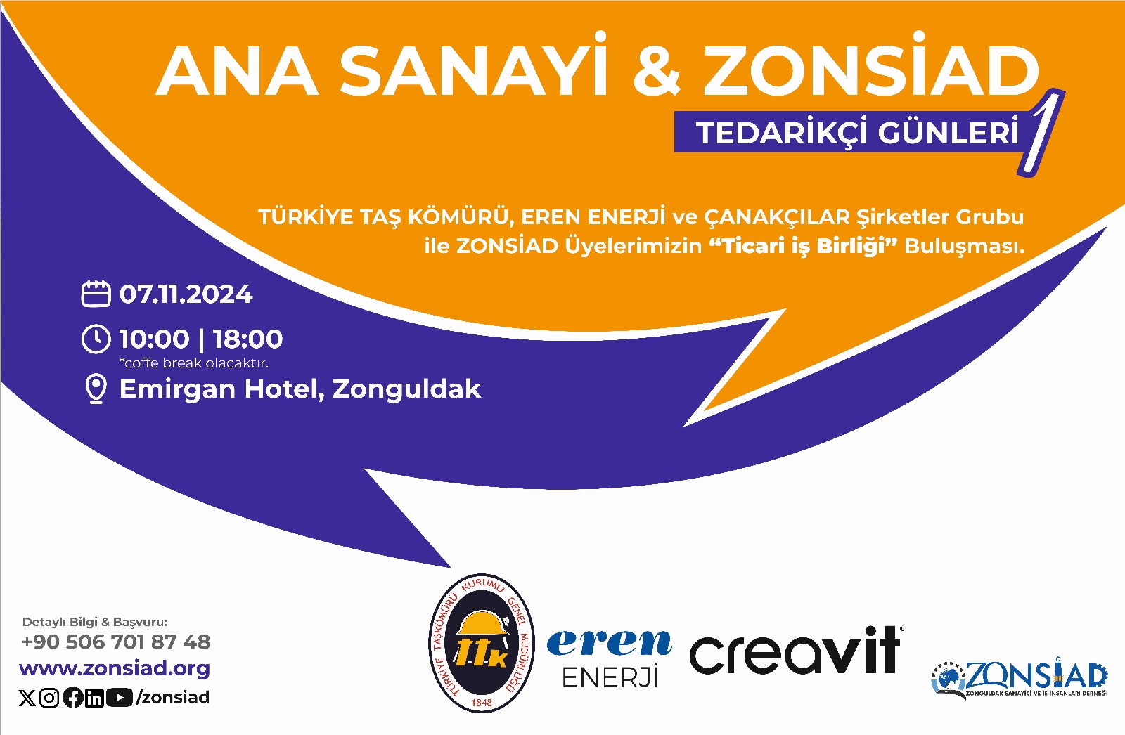 ANASANAYİ & ZONSİAD TEDARİKÇİ GÜNLERİ