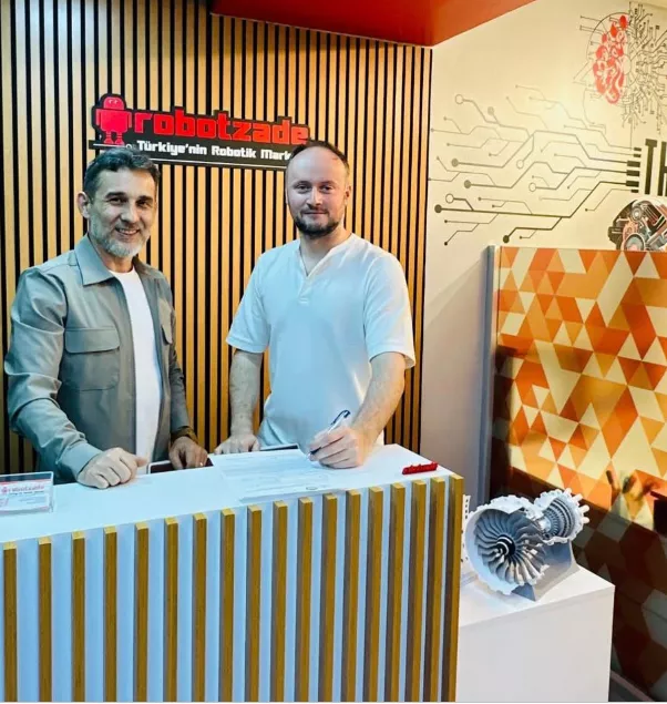 64-Robotzade Robot Teknolojileri Yönetim Kurulu Başkanı Sayın Umut MERİÇ