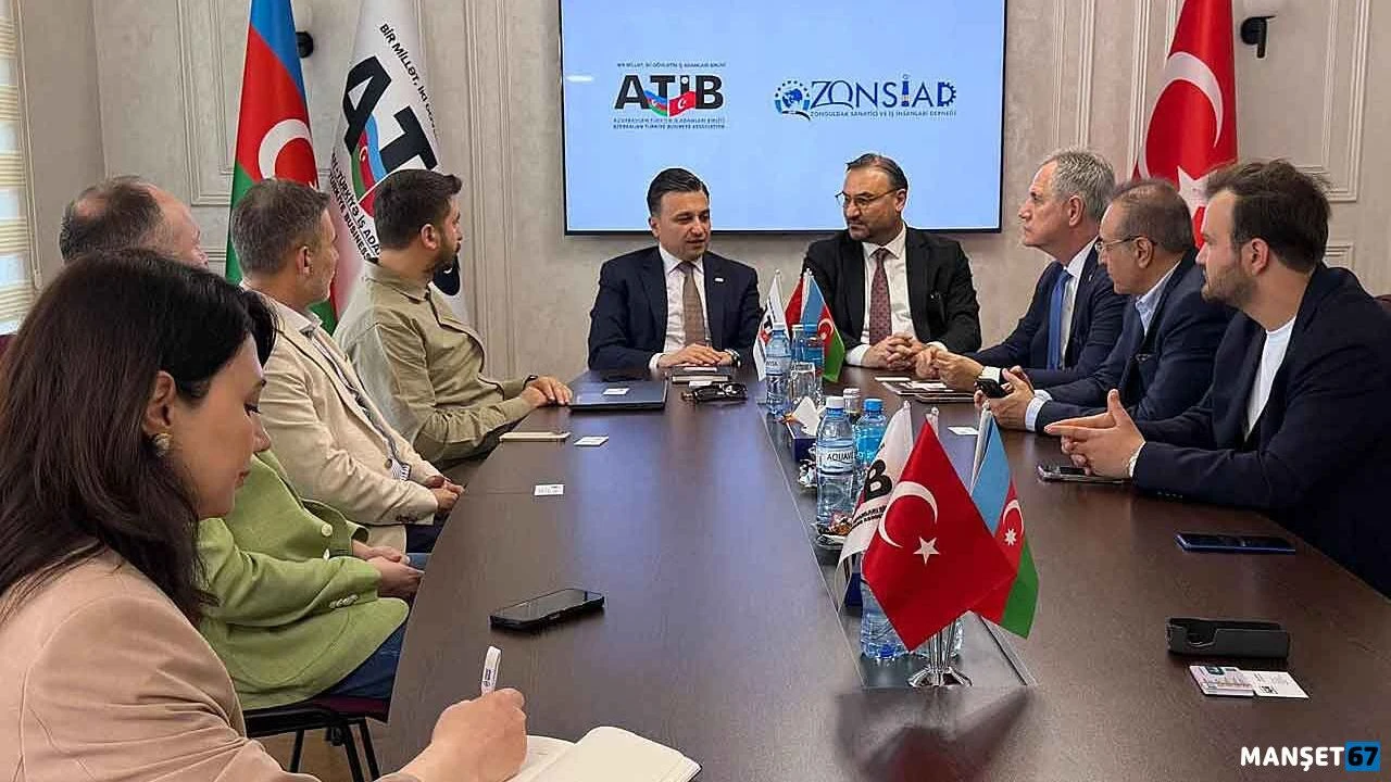 ZONSİAD ATİB Ziyareti ile Türkiye-Azerbaycan İş Birliğini Güçlendirdi