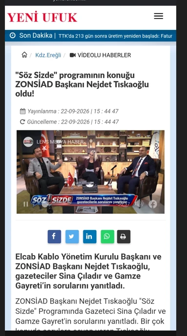 soz-sizde-programinin-konugu-zonsiad-baskani-nejdet-tiskaoglu-oldu "Söz Sizde" programının konuğu ZONSİAD Başkanı Nejdet Tıskaoğlu oldu!