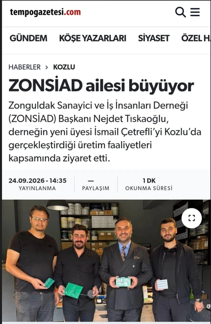 ZONSİAD ailesi büyüyor