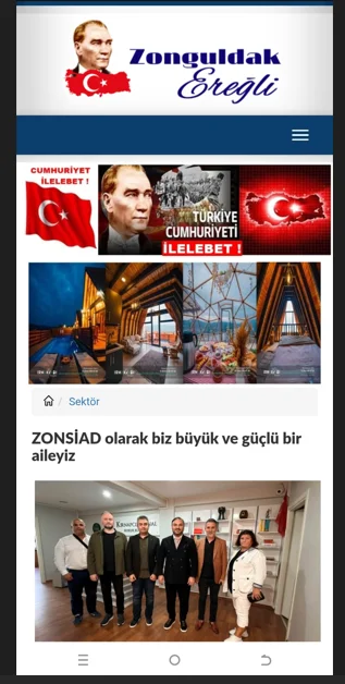 ZONSİAD olarak biz büyük ve güçlü bir aileyiz