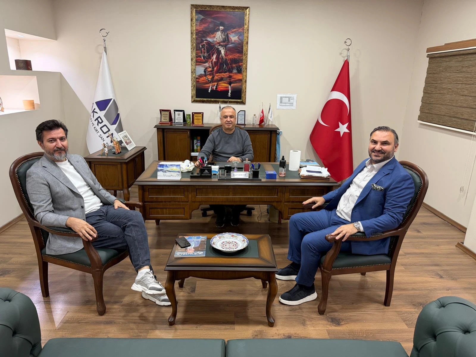 ZONSİAD Macronet ziyareti